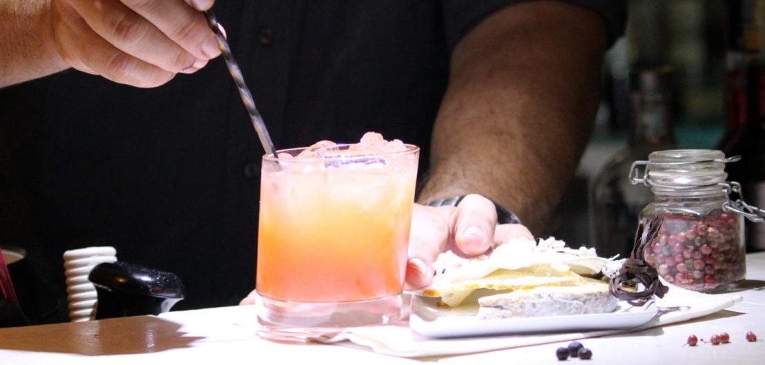 cocktail con puree di frutta Stefano Renzetti